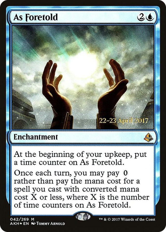 0042 As Foretold M Prerelease Cards