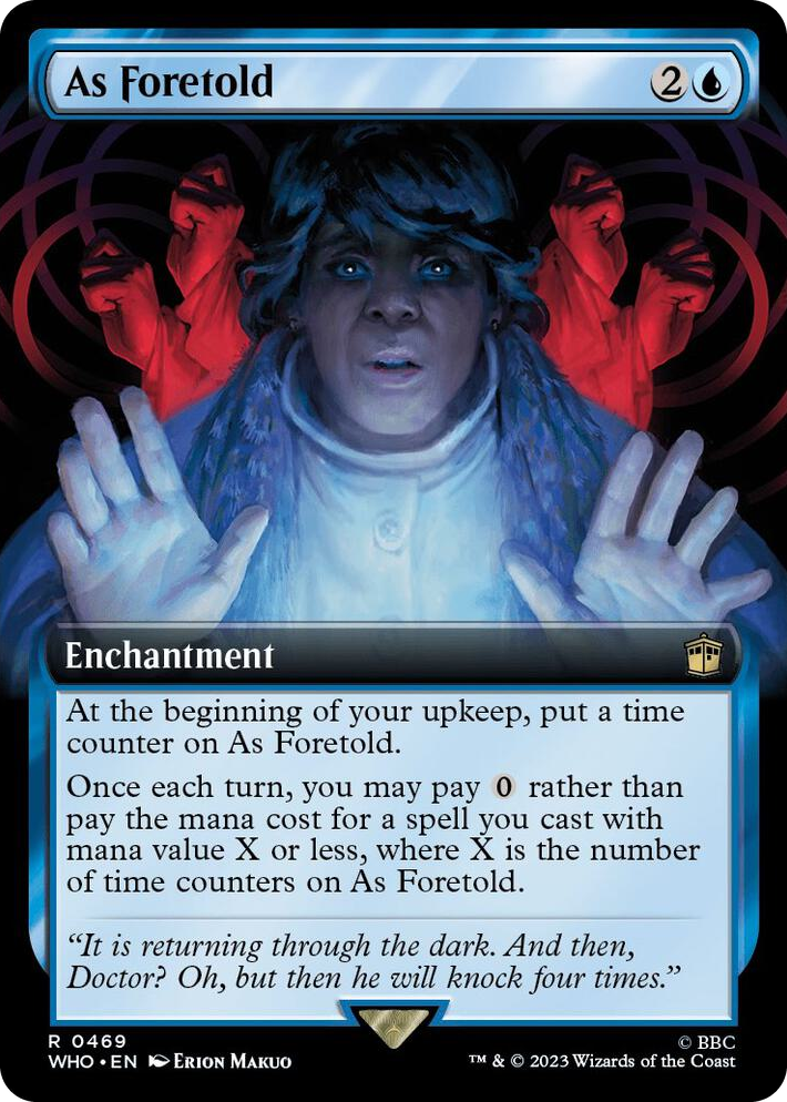 0469 As Foretold (Extended Art) R Universes Beyond: Doctor Who
