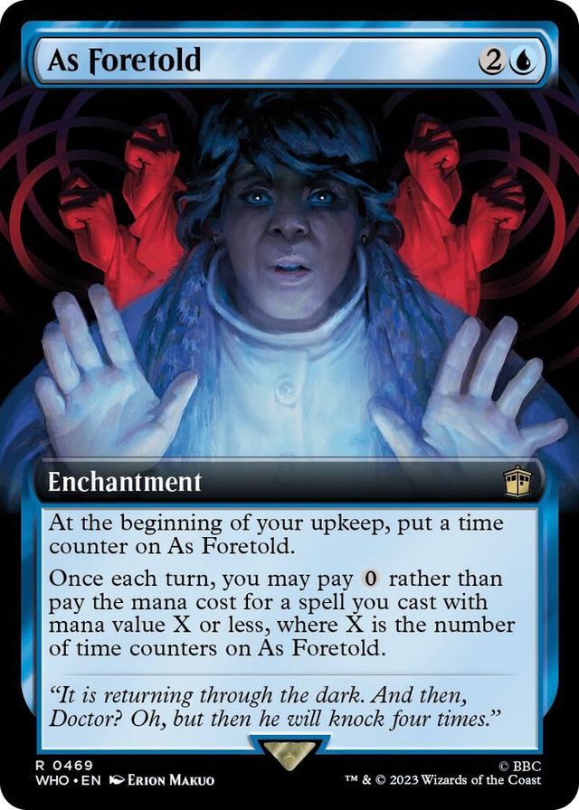 0469 As Foretold (Extended Art) R Universes Beyond: Doctor Who