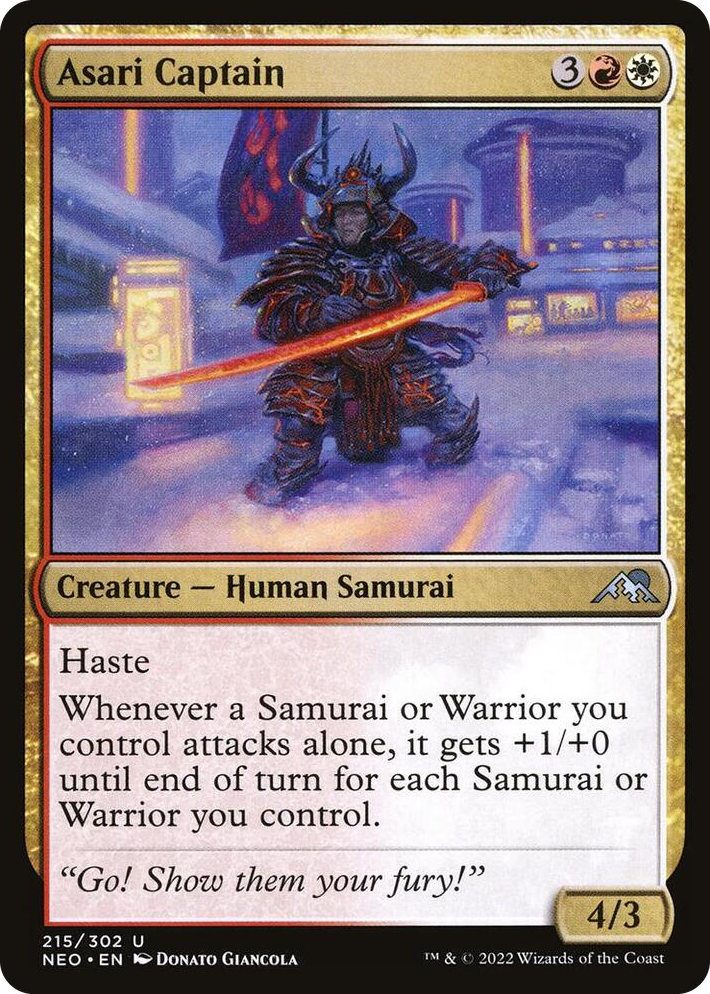 0215 Asari Captain U Kamigawa: Neon Dynasty