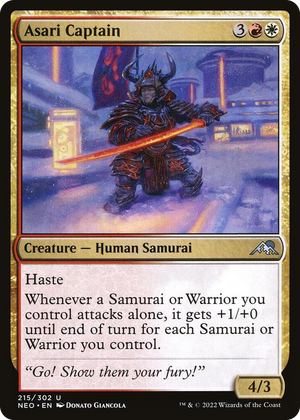 0215 Asari Captain U Kamigawa: Neon Dynasty