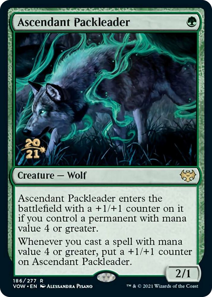 Ascendant Packleader #186 R - Prerelease Cards Pokemon card