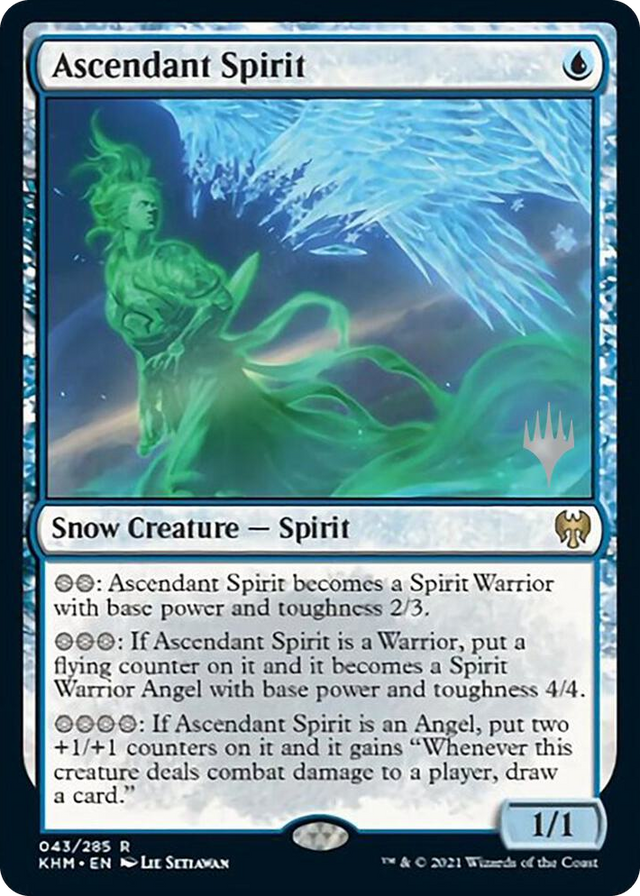 0043 Ascendant Spirit R Promo Pack: Kaldheim