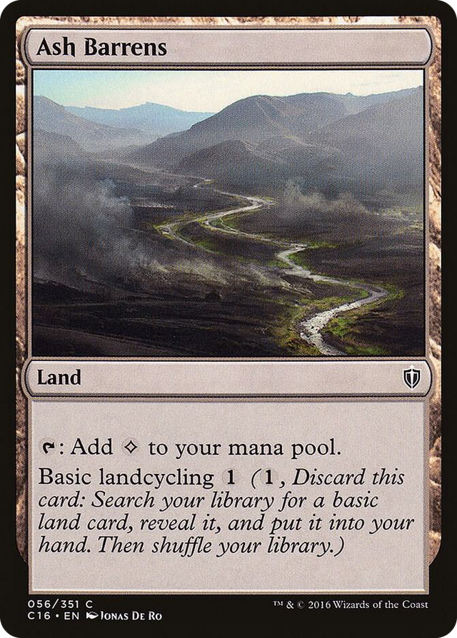 0056 Ash Barrens C Commander 2016