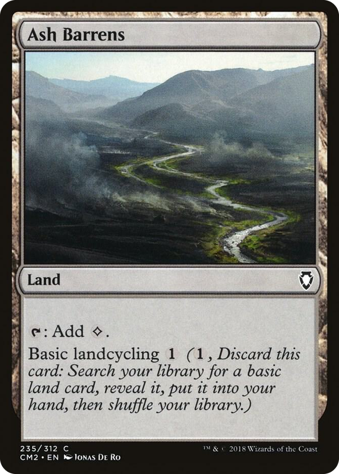 0235 Ash Barrens C Commander Anthology Volume II