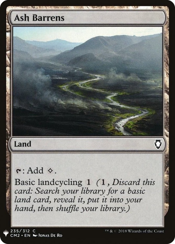 Ash Barrens #235 C - The List Reprints Pokemon card