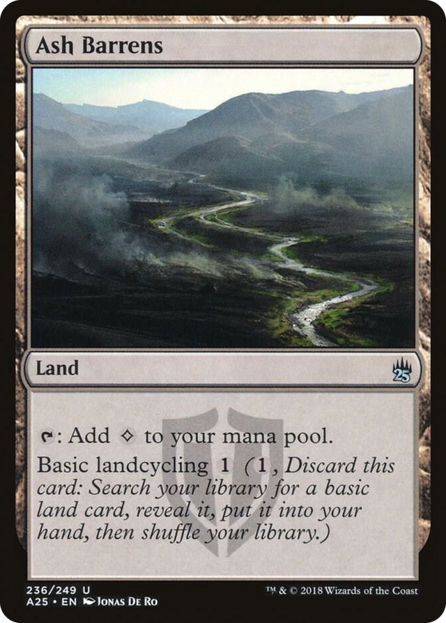 0236 Ash Barrens U Masters 25