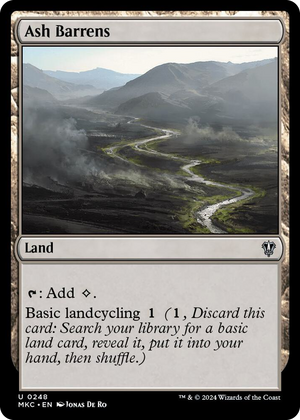 0248 Ash Barrens U Commander: Murders at Karlov Manor