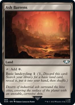 0265 Ash Barrens U Universes Beyond: Warhammer 40,000
