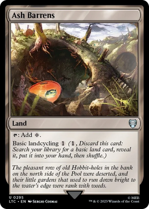 0295 Ash Barrens U Commander: The Lord of the Rings: Tales of Middle-earth