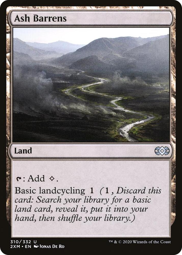 0310 Ash Barrens U Double Masters