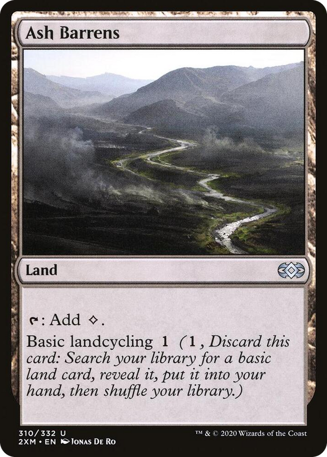 0310 Ash Barrens U Double Masters