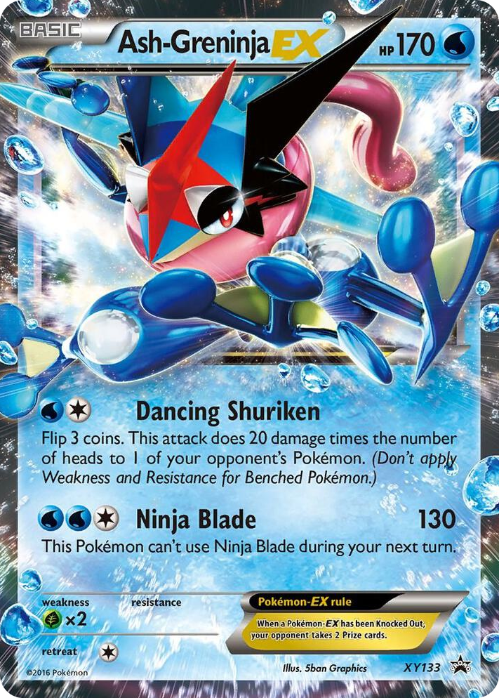 XY133 Ash-Greninja EX - XY133 Promo XY Promos