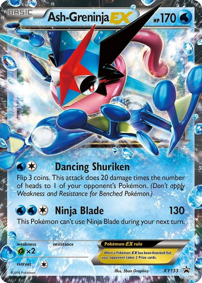XY133 Ash-Greninja EX - XY133 Promo XY Promos