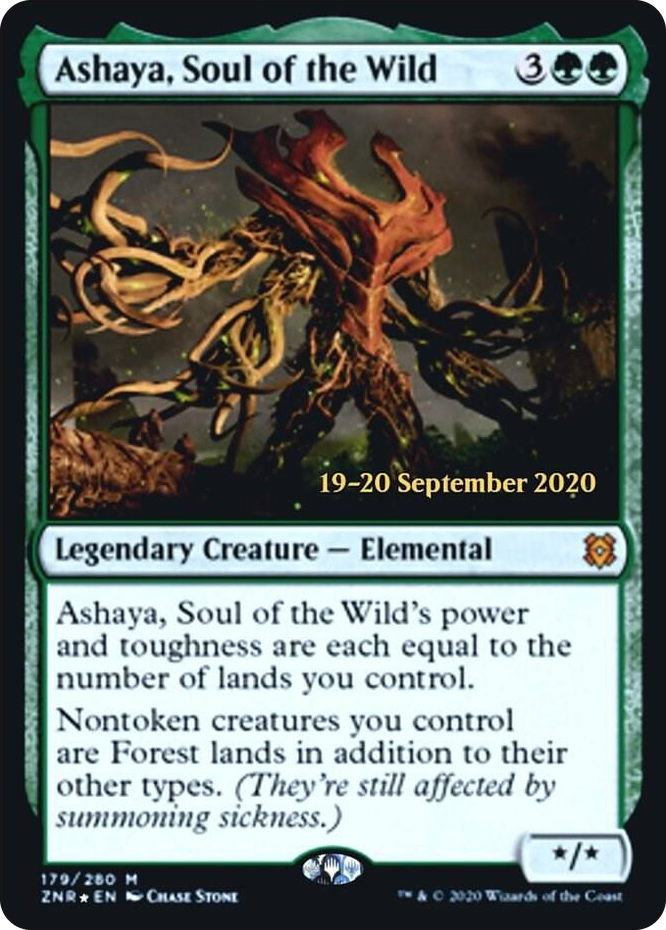 Ashaya, Soul of the Wild #179 M - Prerelease Cards Pokemon card