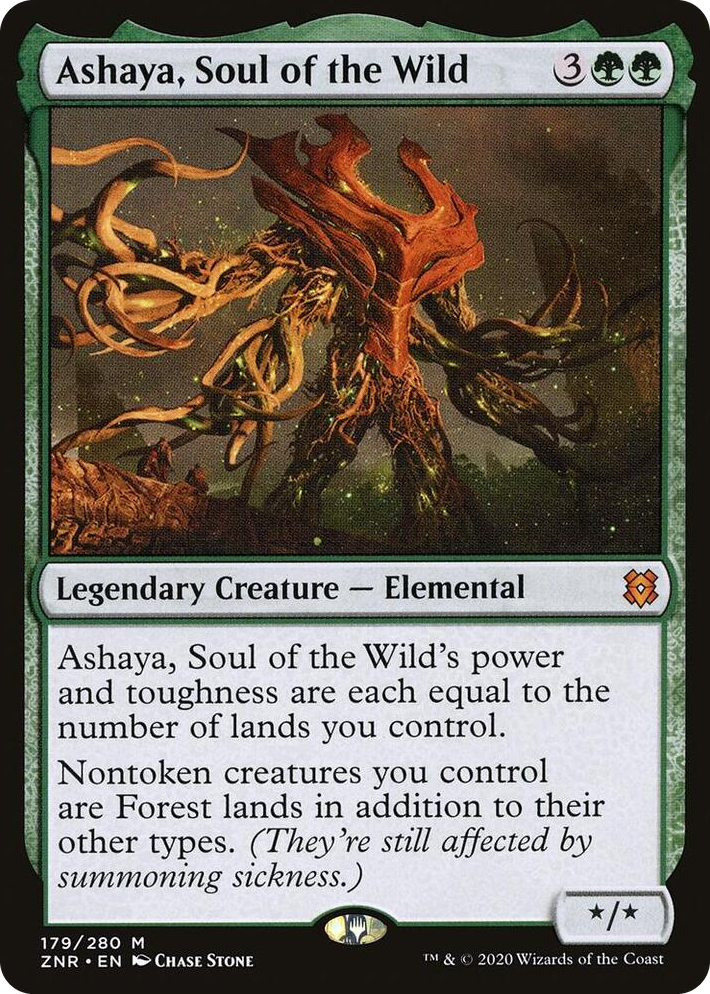 0179 Ashaya, Soul of the Wild M Zendikar Rising