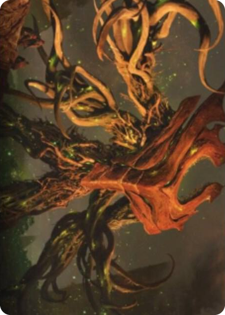 0069 Ashaya, Soul of the Wild Art Card S Art Series: Zendikar Rising