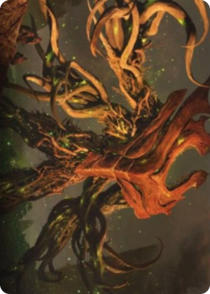 0069 Ashaya, Soul of the Wild Art Card S Art Series: Zendikar Rising