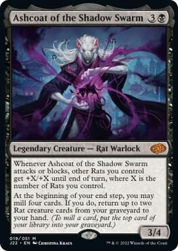 0019 Ashcoat of the Shadow Swarm M Jumpstart 2022