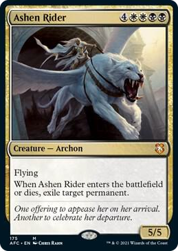 0175 Ashen Rider M Commander: Adventures in the Forgotten Realms