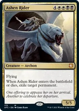 0175 Ashen Rider M Commander: Adventures in the Forgotten Realms