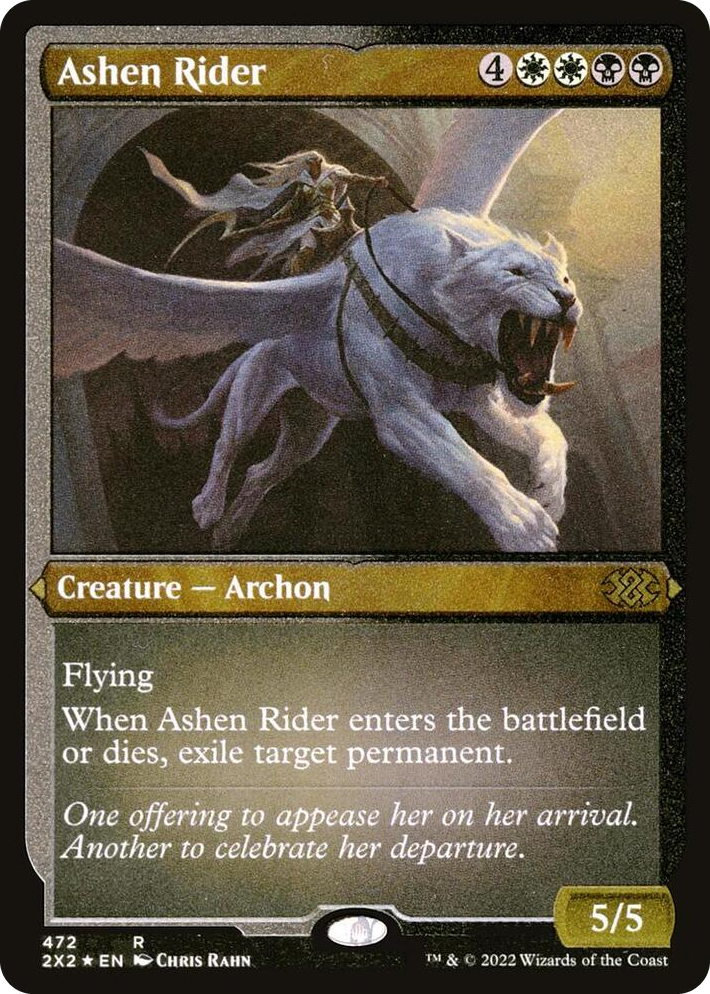 0472 Ashen Rider (Foil Etched) R Double Masters 2022