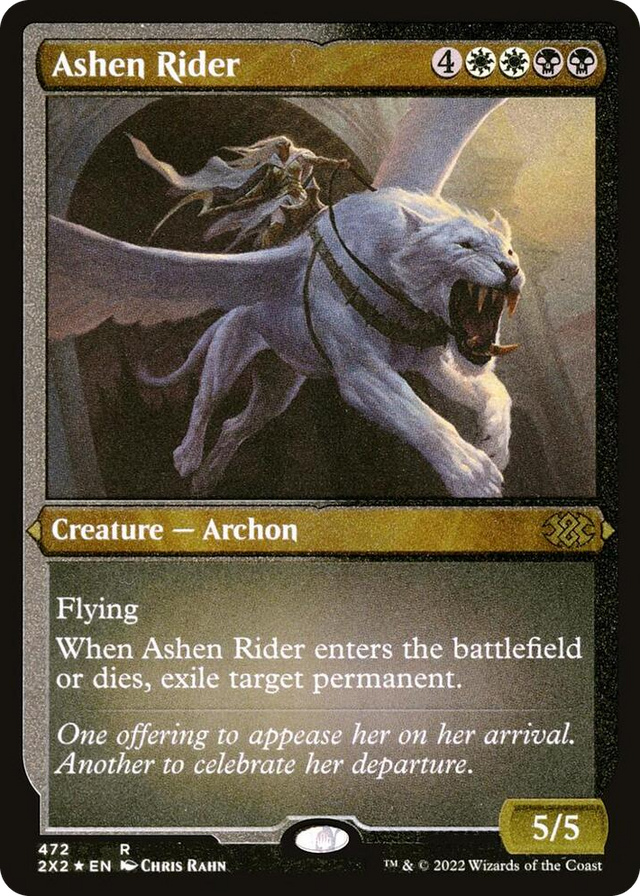 0472 Ashen Rider (Foil Etched) R Double Masters 2022