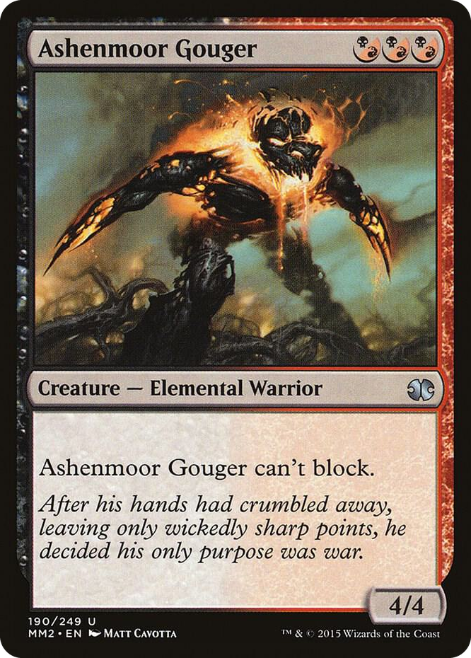 0190 Ashenmoor Gouger U Modern Masters 2015