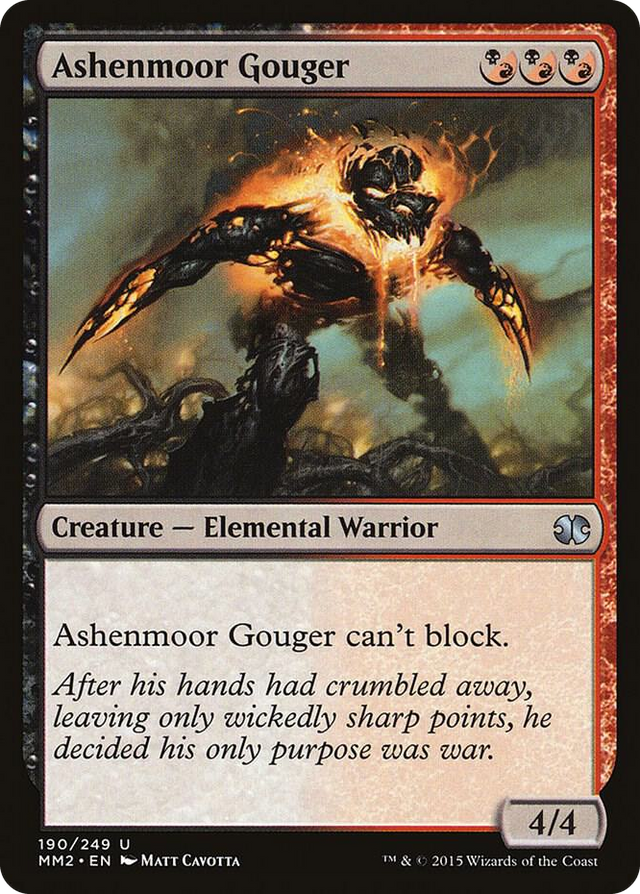 0190 Ashenmoor Gouger U Modern Masters 2015