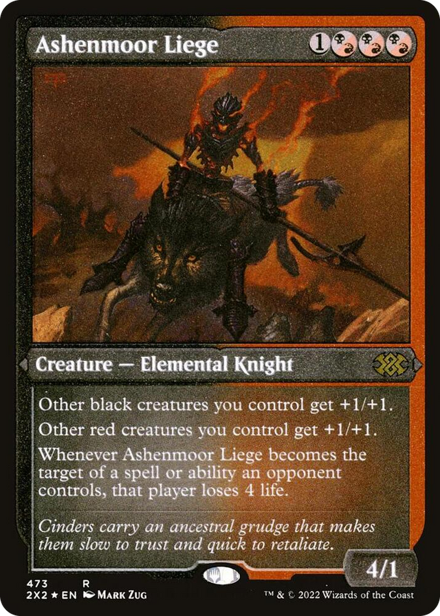 0473 Ashenmoor Liege (Foil Etched) R Double Masters 2022