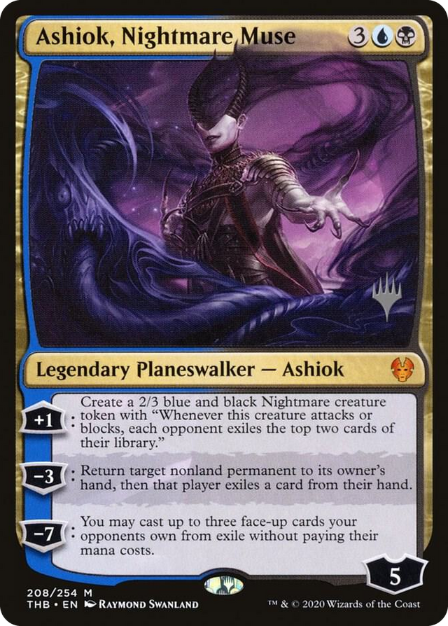 0208 Ashiok, Nightmare Muse M Promo Pack: Theros Beyond Death