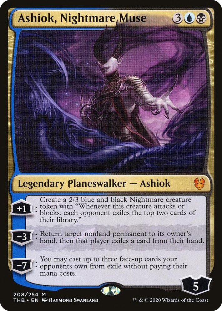 0208 Ashiok, Nightmare Muse M Theros Beyond Death