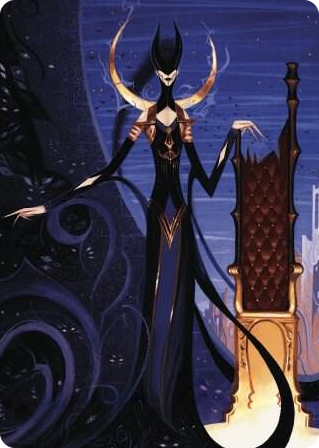 Ashiok, Wicked Manipulator Art Card (57/81) #57 S - Art Series: Wilds of Eldraine Pokemon card
