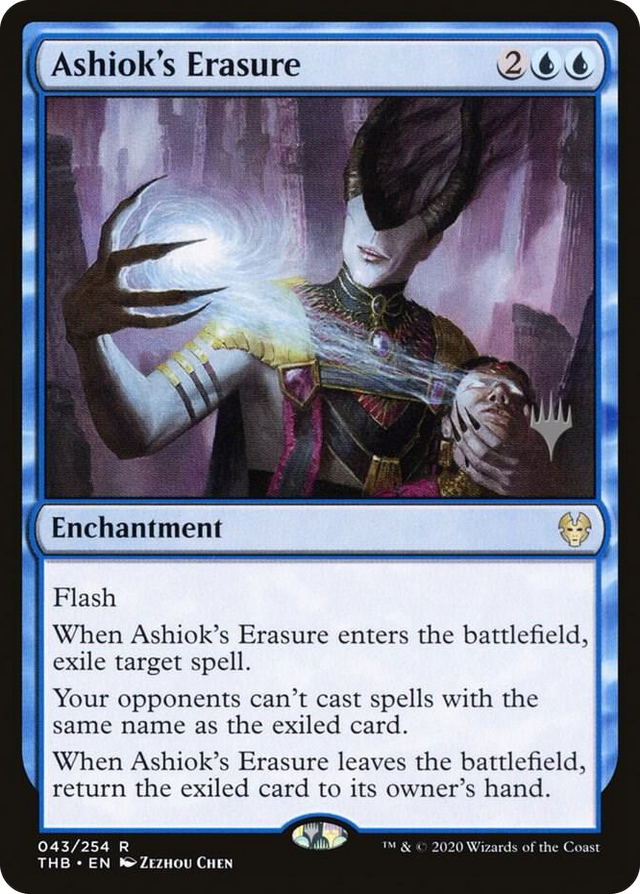 0043 Ashiok's Erasure R Promo Pack: Theros Beyond Death