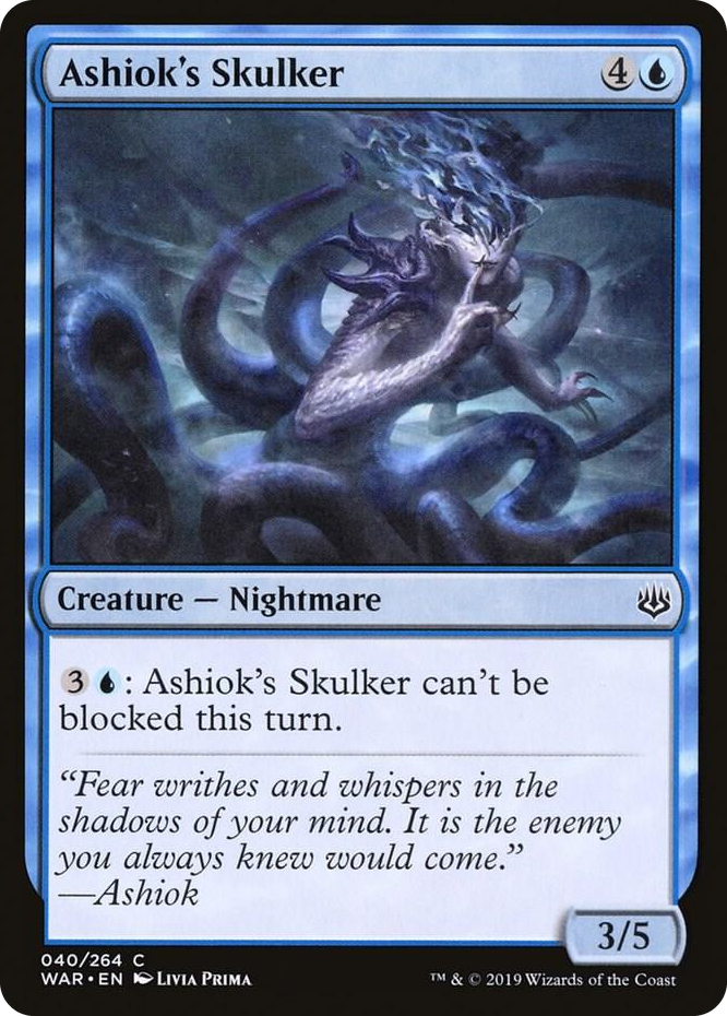 0040 Ashiok's Skulker C War of the Spark
