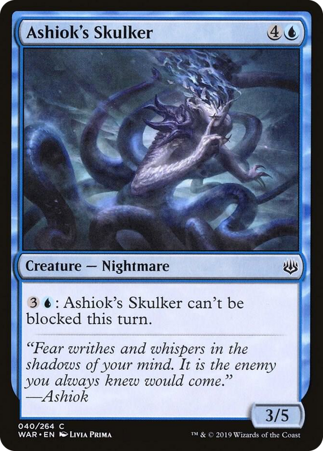 0040 Ashiok's Skulker C War of the Spark