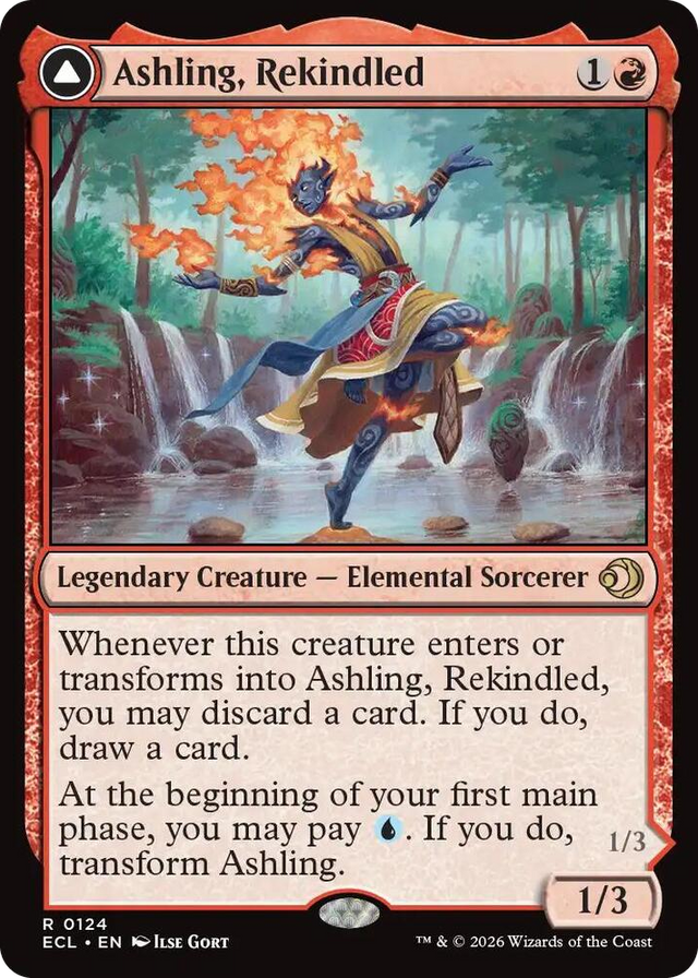0124 Ashling, Rekindled R Lorwyn Eclipsed