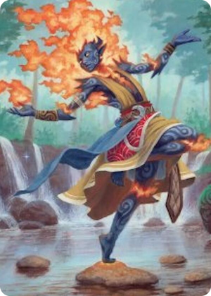 0016 Ashling, Rekindled Art Card (16/54) S Art Series: Lorwyn Eclipsed