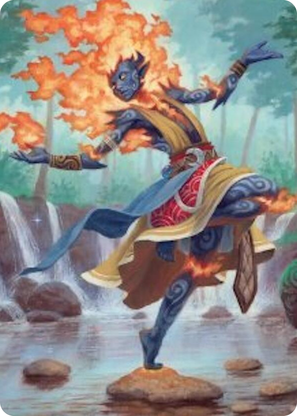 0016 Ashling, Rekindled Art Card (16/54) S Art Series: Lorwyn Eclipsed