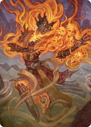 0033 Ashling, Rekindled Art Card (33/54) S Art Series: Lorwyn Eclipsed