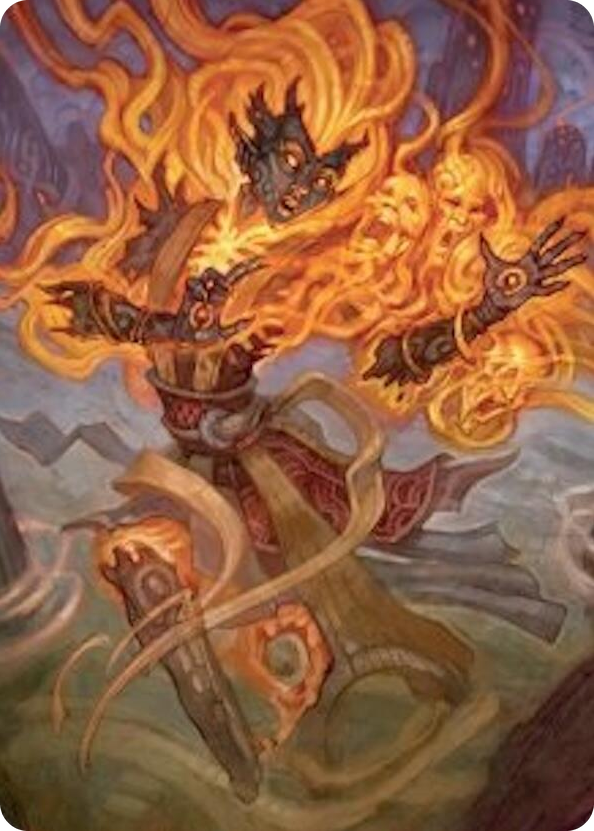 0033 Ashling, Rekindled Art Card (33/54) S Art Series: Lorwyn Eclipsed