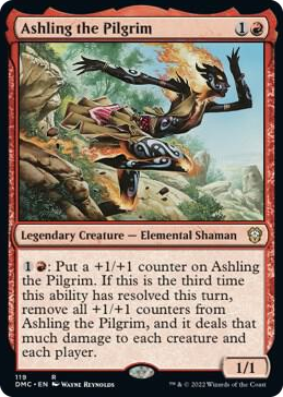 0119 Ashling the Pilgrim R Commander: Dominaria United