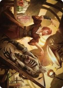 0015 Ashnod, Flesh Mechanist Art Card S Art Series: The Brothers' War