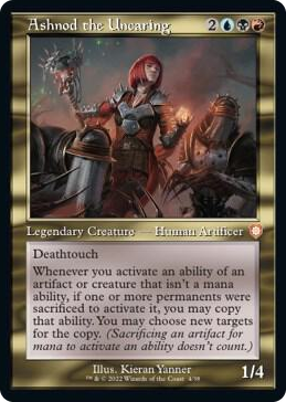 0004 Ashnod the Uncaring (Retro Frame) M Commander: The Brothers' War