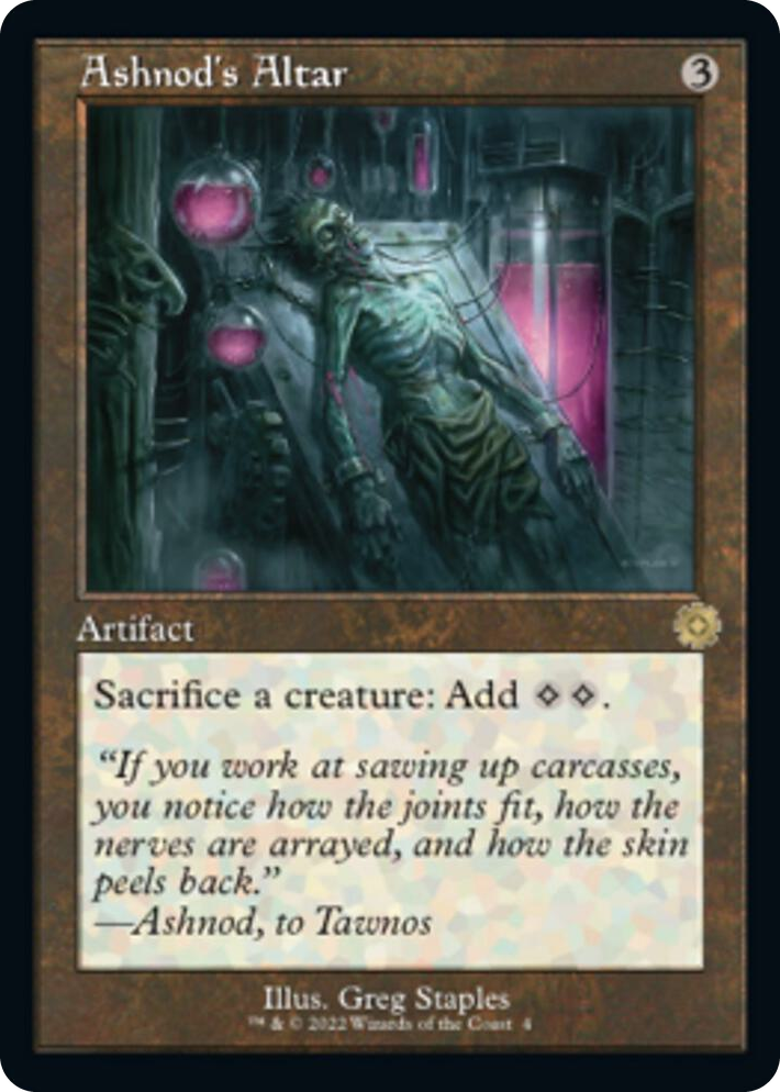 0004 Ashnod's Altar R The Brothers' War: Retro Frame Artifacts