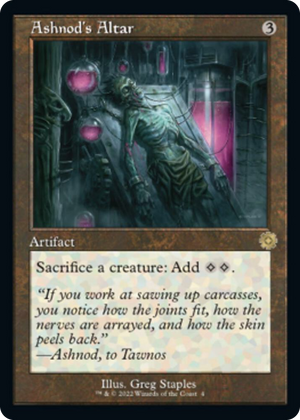 0004 Ashnod's Altar R The Brothers' War: Retro Frame Artifacts