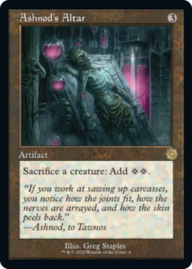 0004 Ashnod's Altar R The Brothers' War: Retro Frame Artifacts