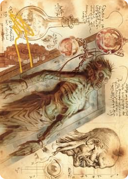 0055 Ashnod's Altar Art Card (Gold-Stamped Signature) S Art Series: The Brothers' War