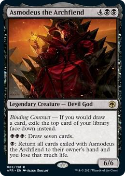 0088 Asmodeus the Archfiend R Adventures in the Forgotten Realms