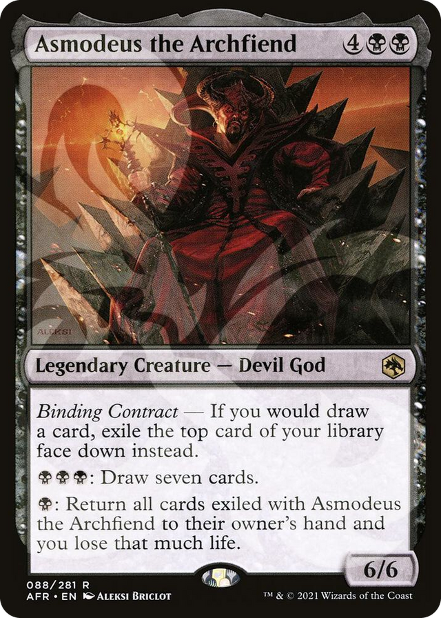 0088 Asmodeus the Archfiend R AFR Ampersand Promos